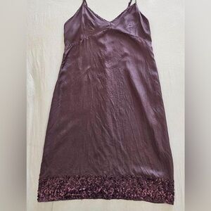 Rebecca Taylor Purple Lace Chemise